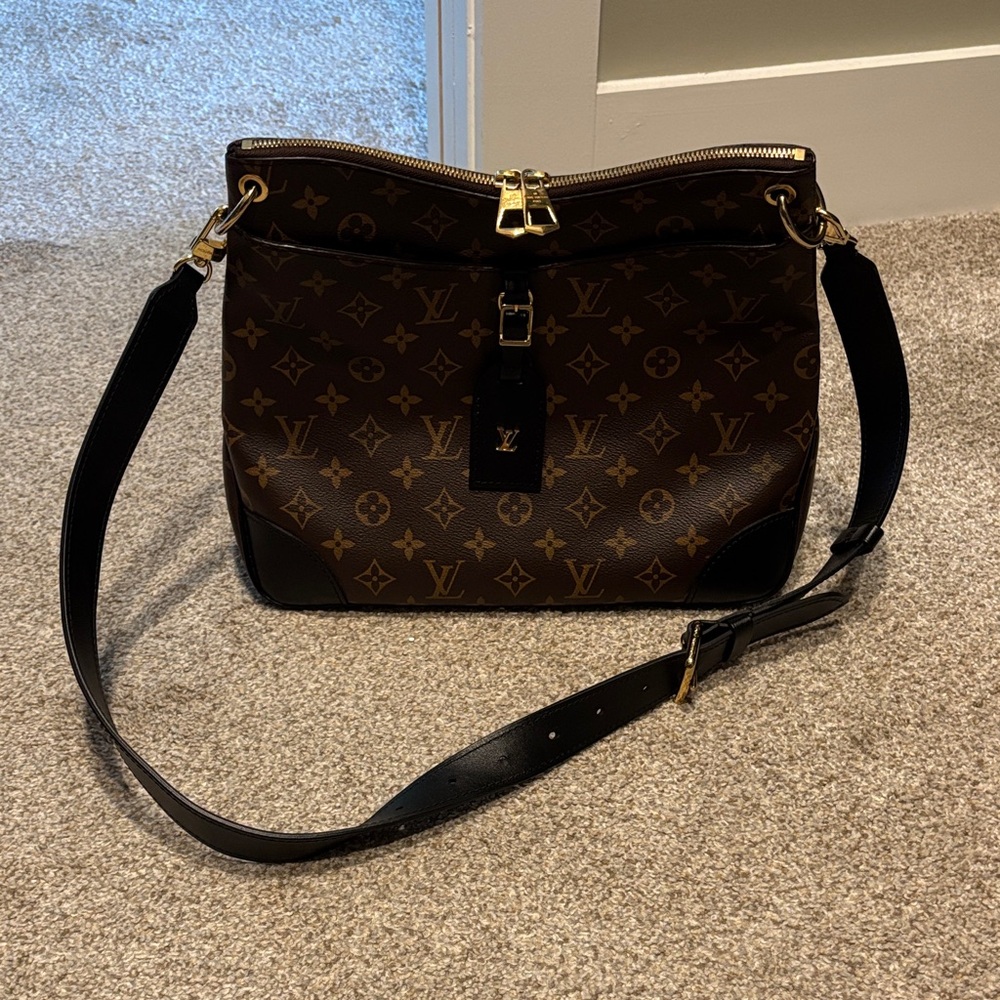 Louis Vuitton Dark Brown Monogram Shoulder Bag